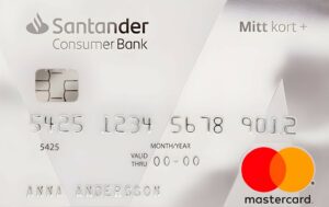 Santander Mitt Kort+ kreditkort