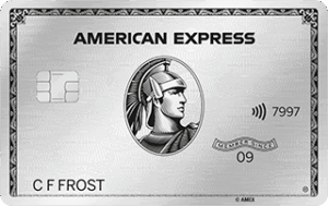 American Express Platinum Card – framsida