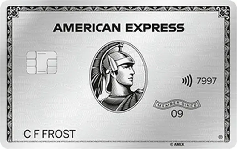 American Express Platinum Card – framsida