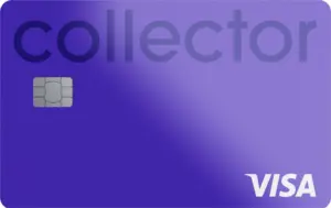 Collector Purple kreditkort – framsida