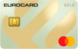 Eurocard Gold kreditkort – framsida