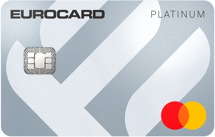 Eurocard Platinum kreditkort – framsida