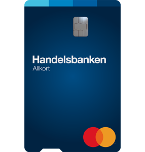 Handelsbanken Allkort kreditkort – framsida
