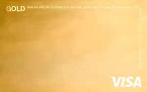 Marginalen Gold kreditkort (Visa) – framsida
