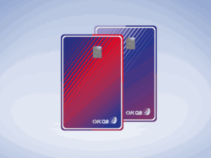 OKQ8 VISA Debit – framsida