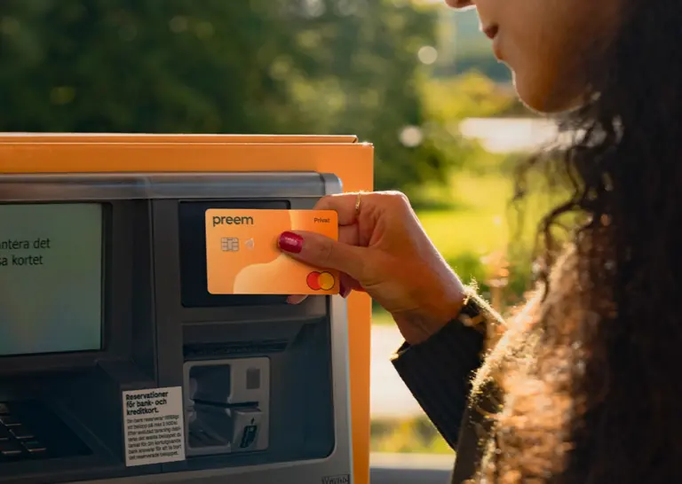 Preem Mastercard – framsida