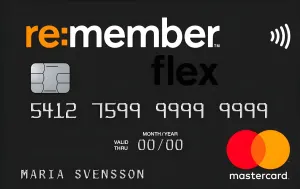 re:member flex kreditkort (Mastercard) – framsida