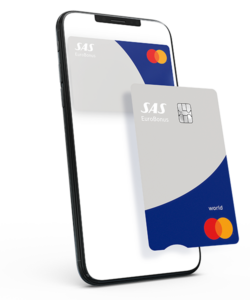 SAS EuroBonus Mastercard – framsida