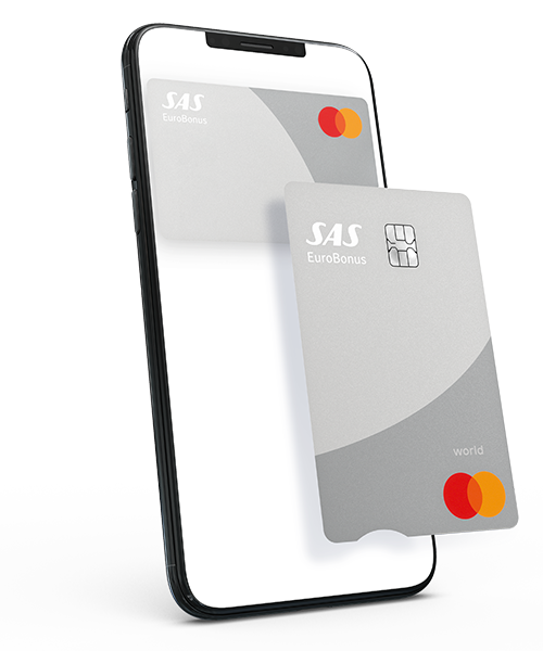 SAS EuroBonus Mastercard Premium – framsida