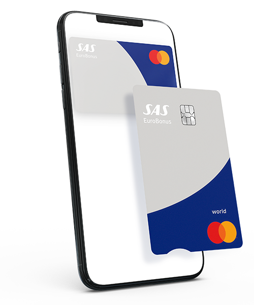 SAS EuroBonus Mastercard – framsida