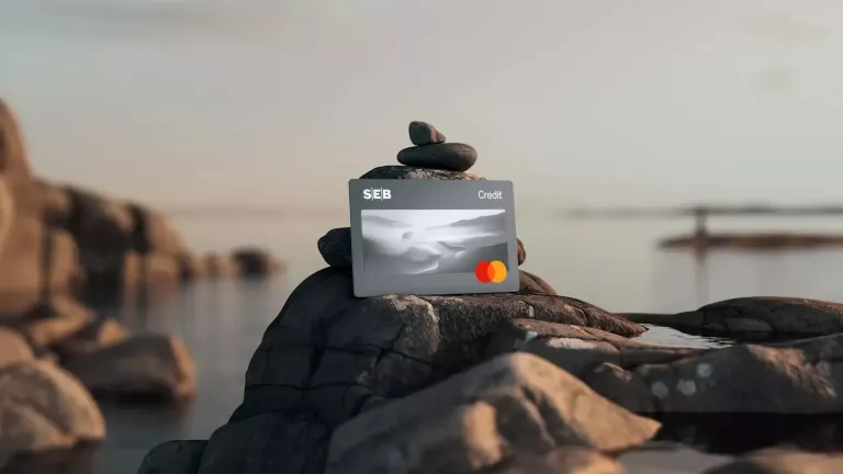 SEB Credit kreditkort – framsida